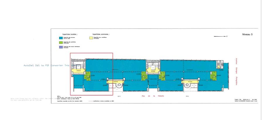 Bureau Lyon 1129m² Location bureau Lyon Rhône OLBUR2109193 25